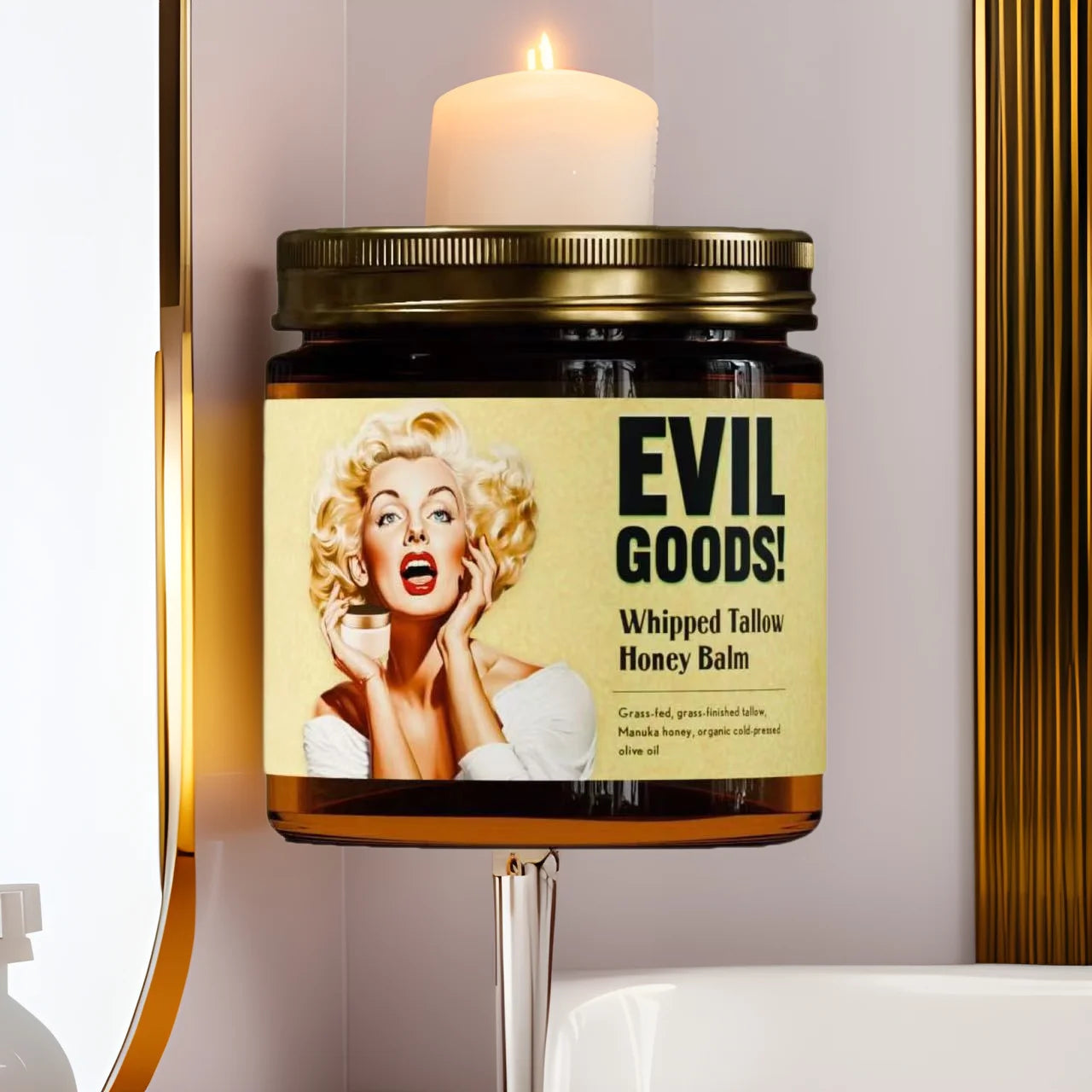 EvilGoods® - Bálsamo Nutritivo de Sebo y Miel
